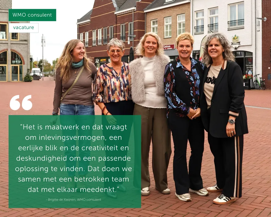 Het is maatwerk en dat vraagt om inlevingsvermogen een eerlijke blik, creativiteit en deskundigheid.