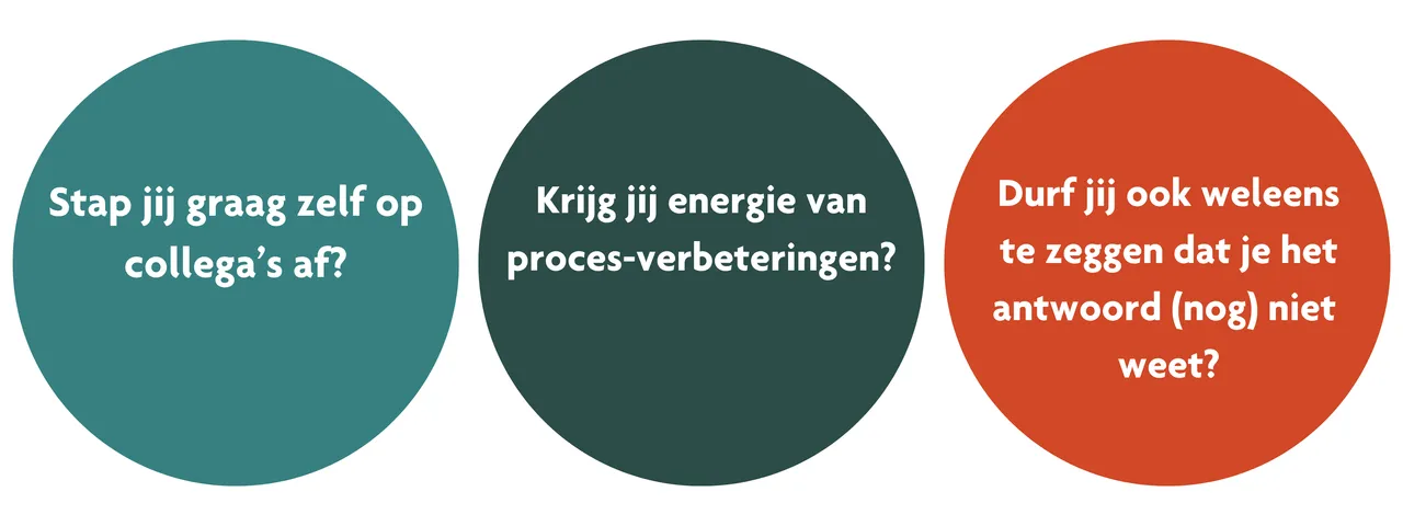 Stap jij graag zelf op collega's af? Stap jij graag zelf op collega's af?